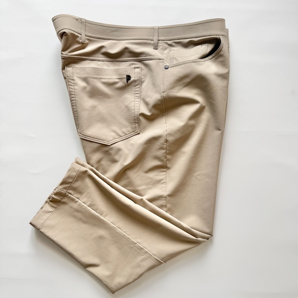 Public Rec Men’s Workday Pant in Sand Performance Straight Leg 42x30